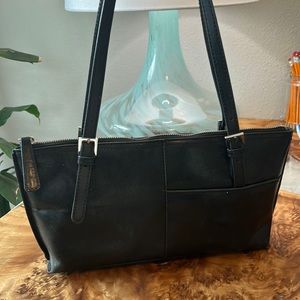HOBO shoulder bag leather L 13 in  height 7 inches